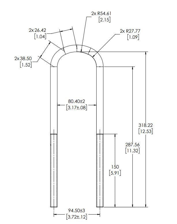 Multi-Radius U-Bolts