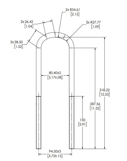 Multi-Radius U-Bolts