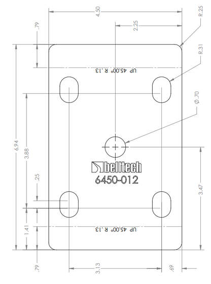 Single Pin U-Bolt Plates