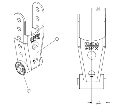 Shackles | Bushing ID 9/16"