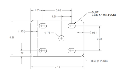 Single Pin U-Bolt Plates