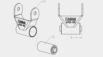 Shackles | Bushing ID 9/16"